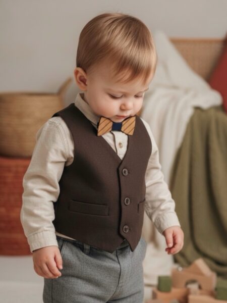 Ξύλινα Παπιγιόν Grammik edition 0002