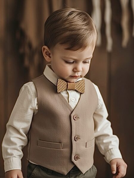 Ξύλινα Παπιγιόν Grammik edition 0011