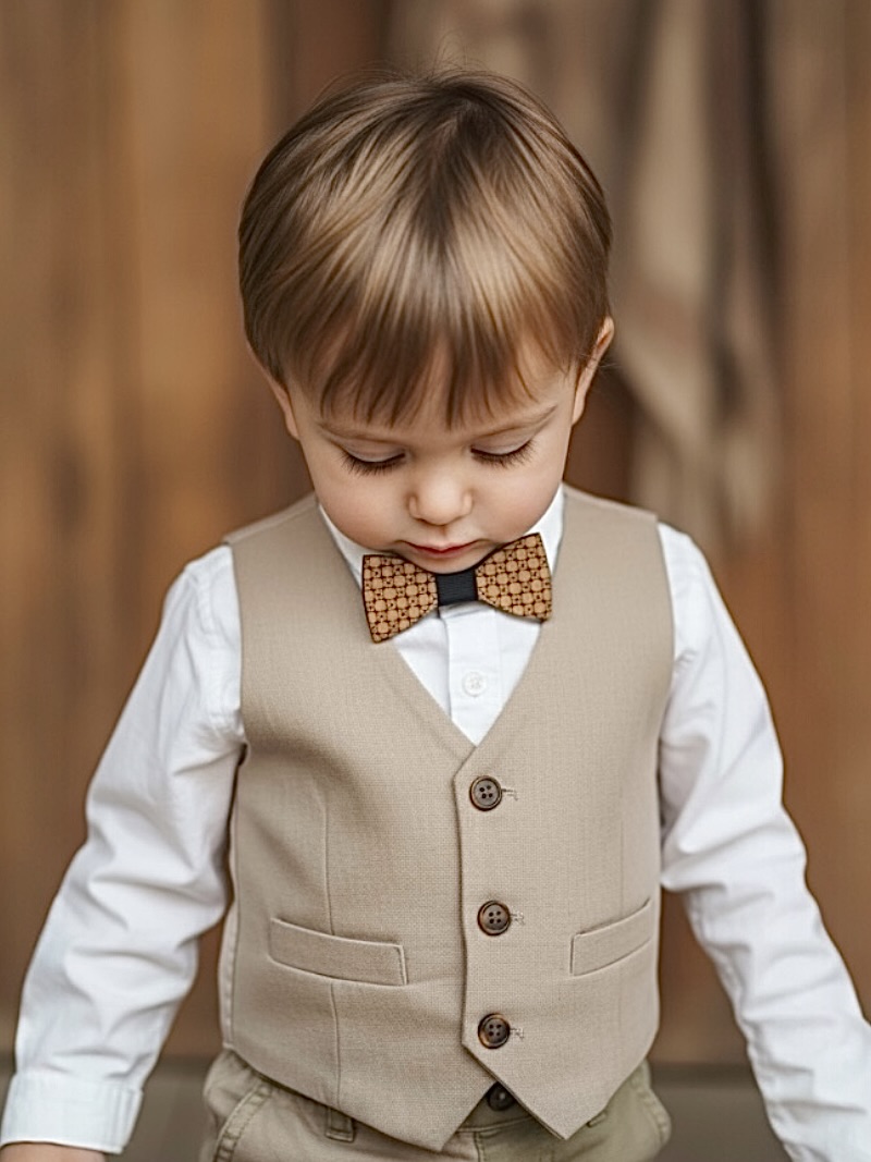 Ξύλινα Παπιγιόν Grammik edition 0012