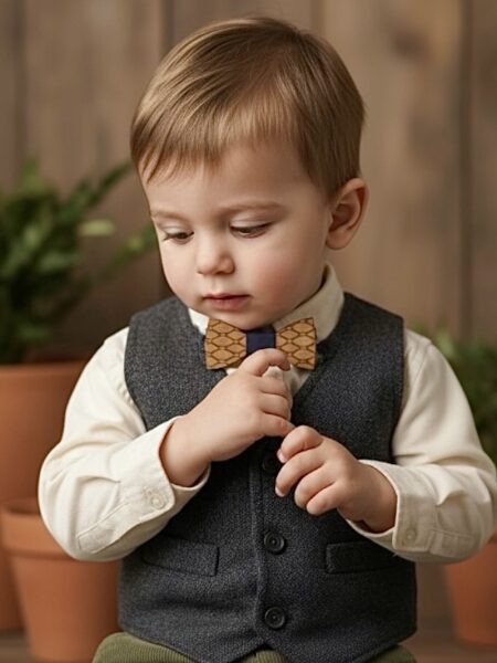 Ξύλινα Παπιγιόν Grammik edition 0022