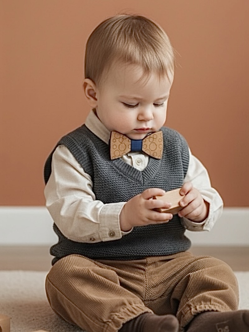 Ξύλινα Παπιγιόν Grammik edition 0033