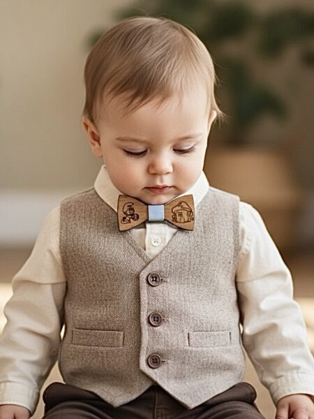 Ξύλινα Παπιγιόν Themes edition 0013