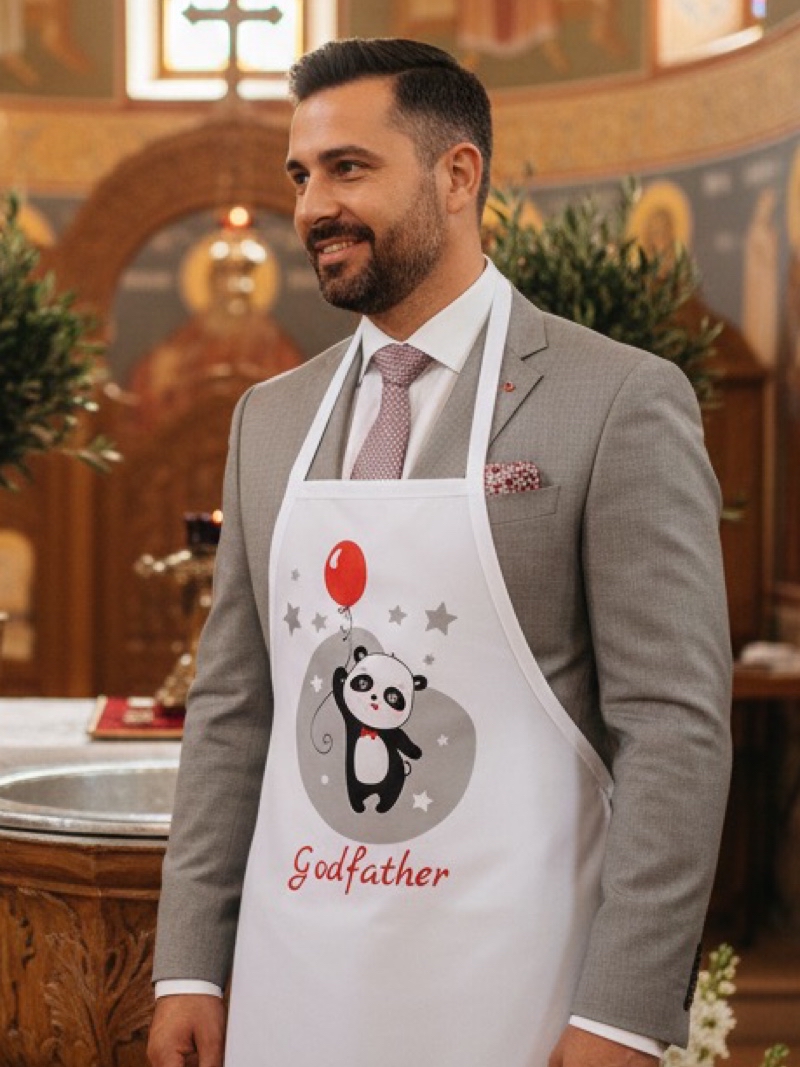 20002_panda ballon (Ποδιά Βάπτισης)