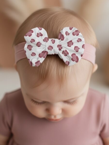 Χειροποίητη Κορδέλα Σάπιο Μήλο Λεοπάρ CETH0006A