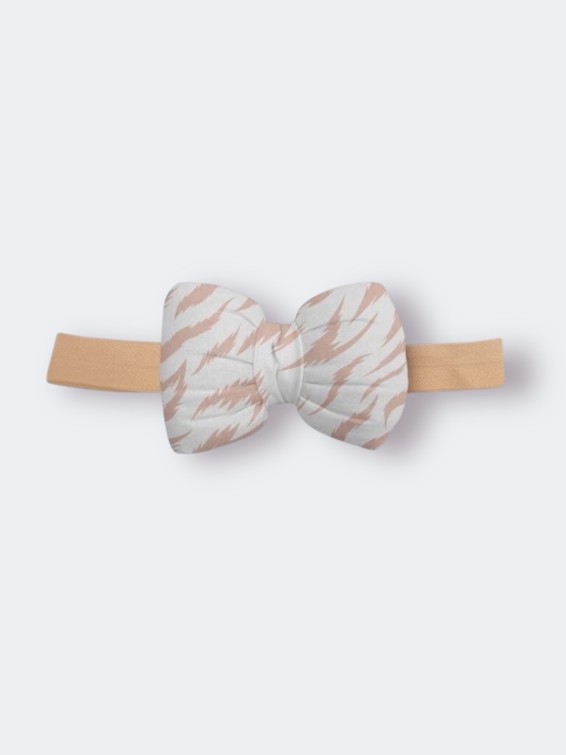 Χειροποίητη Κορδέλα Σομόν Ζεβρέ CETH0010C - Image 2