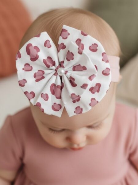 Χειροποίητη Κορδέλα Σάπιο Μήλο Λεοπάρ DETH0006E