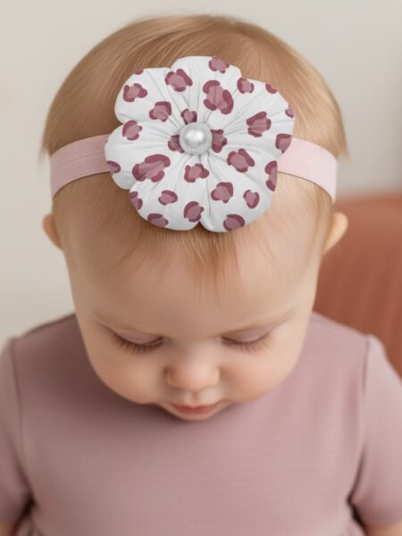 Χειροποίητη Κορδέλα Σάπιο Μήλο Λεοπάρ DETH0006F