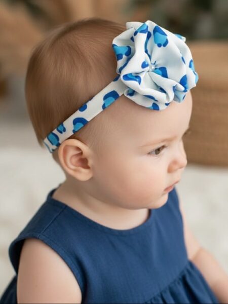 Χειροποίητη Στέκα Μπλέ Λεοπάρ STEKETH0004