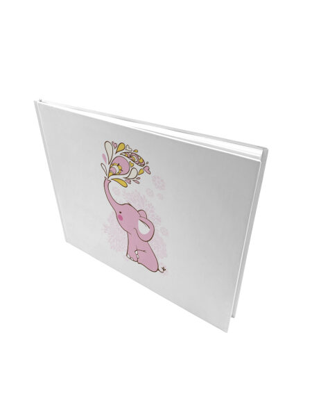 20005_pink elephant (Βιβλίο Ευχών)