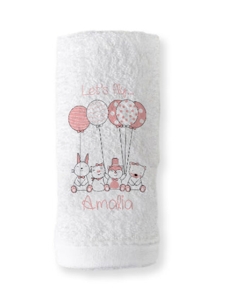 20010_ballon-animals (Μπομπονιέρα Πετσέτα χεριών)