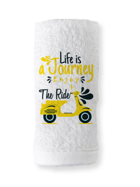 20011_vespa (Μπομπονιέρα Πετσέτα χεριών)