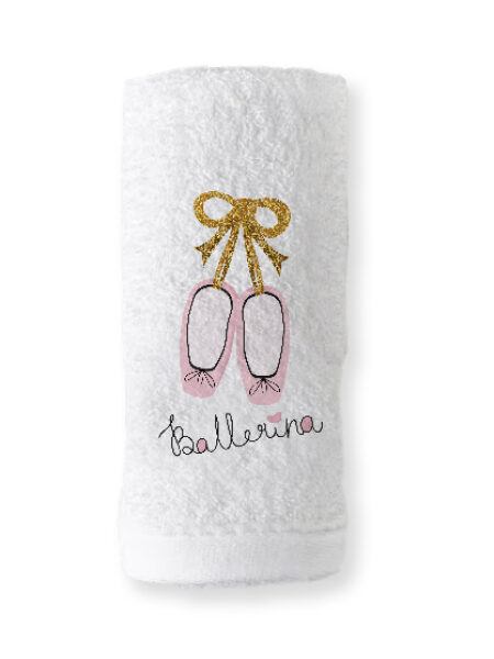 20029_ballet-rabbit Μπομπονιέρα Πετσέτα χεριών)