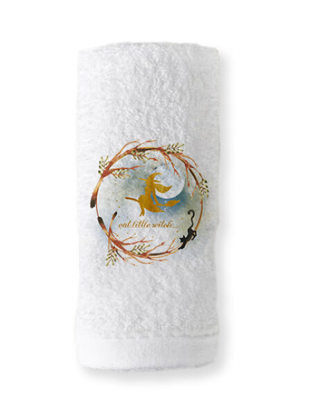 20046_little-witch (Μπομπονιέρα Πετσέτα χεριών)