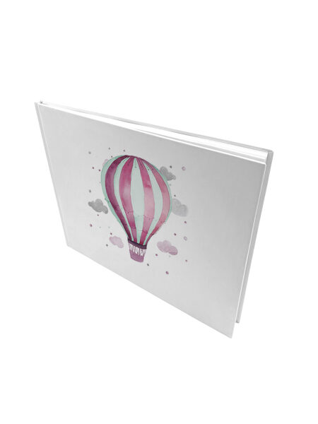 20052_air ballon GIRL (Βιβλίο Ευχών)