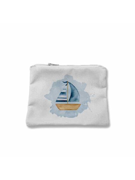 21027_ blue-boat (Πορτοφολάκι Βάπτισης)