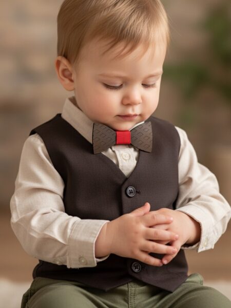 Παπιγιόν Όψης Μετάλλου BRONZE0001