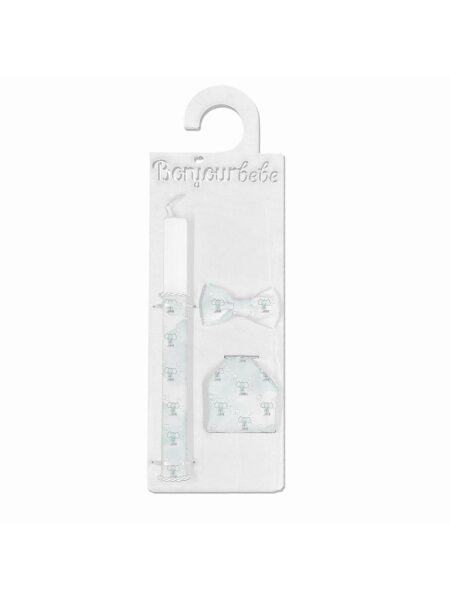 Λαμπάδα με Χειροποίητα Αξεσουάρ "BASIC EASTER_ELEPHANT"