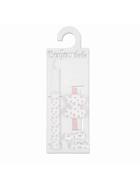 Λαμπάδα με Χειροποίητα Αξεσουάρ "BASIC EASTER RAINBOW"