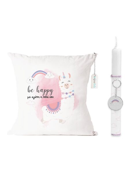 48 Λαμπάδα Πάσχα "Lama in clouds"