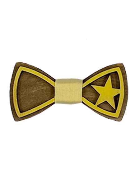 Ξύλινα Τρισδιάστατα Κλιπς Μαλλιών WOODENCLIPS0004