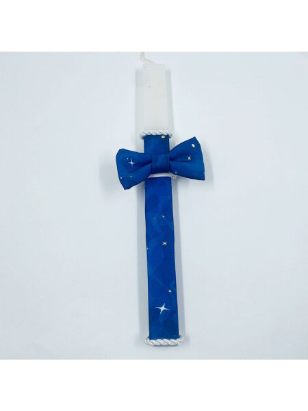 Λαμπάδα Πάσχα με Αξεσουάρ (Παπιγιόν) LAMPBOY0006