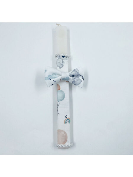 Λαμπάδα Πάσχα με Αξεσουάρ (Παπιγιόν) LAMPBOY0007