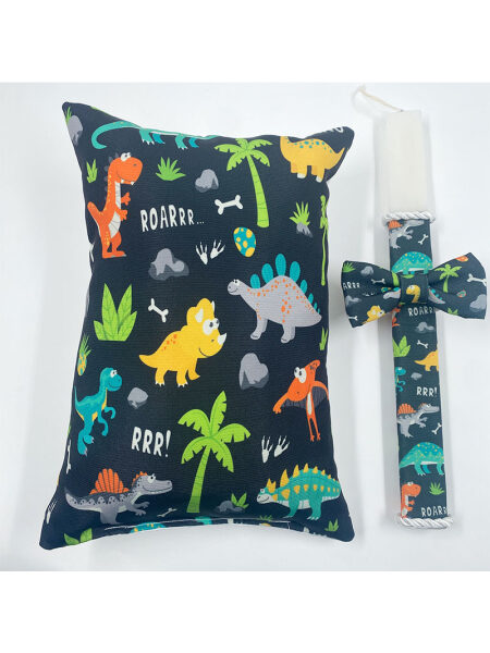 Σετ Λαμπάδα-Μαξιλάρι με Αξεσουάρ (Παπιγιόν) LAMPILBOY0001