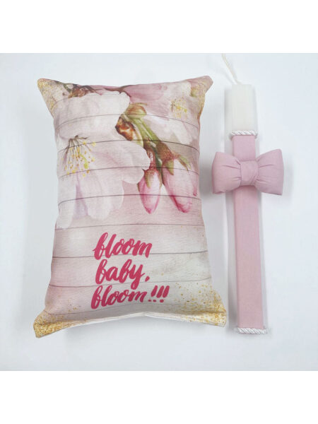 Σετ Λαμπάδα-Μαξιλάρι με Αξεσουάρ (Κορδέλα Μαλλιών) LAMPILGIR0008