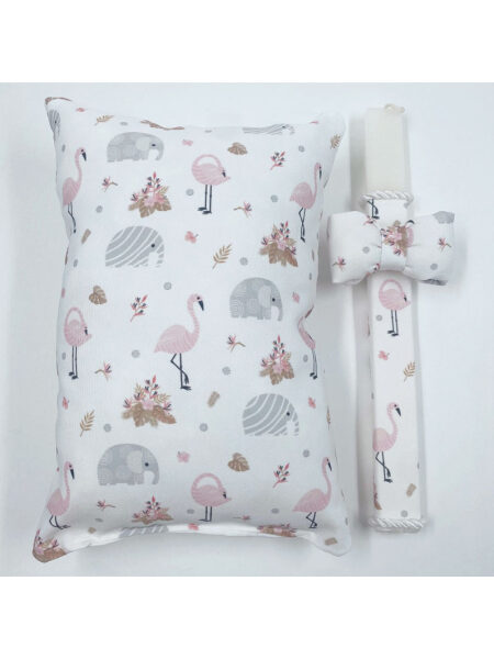 Σετ Λαμπάδα-Μαξιλάρι με Αξεσουάρ (Κορδέλα Μαλλιών) LAMPILGIR0012