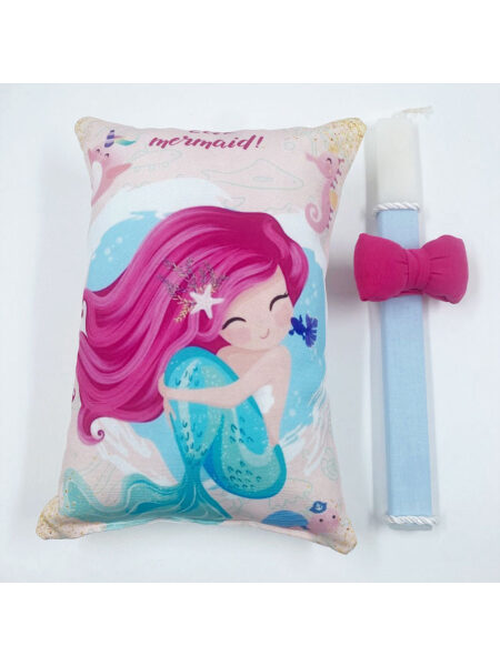 Σετ Λαμπάδα-Μαξιλάρι με Αξεσουάρ (Κορδέλα Μαλλιών) LAMPILGIR0013