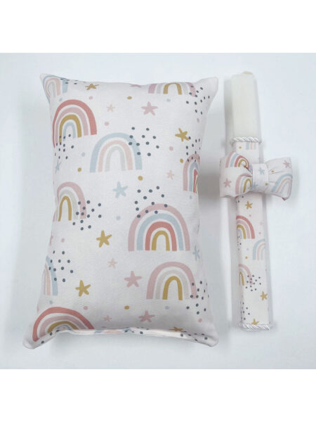 Σετ Λαμπάδα-Μαξιλάρι με Αξεσουάρ (Κορδέλα Μαλλιών) LAMPILGIR0014