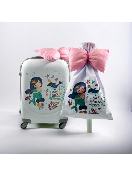 20017_Mermaid (Ολικό Βαπτιστικό Πακέτο Νονού / Νονάς)