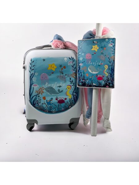 20045_Sea Life (Ολικό Βαπτιστικό Πακέτο Νονού / Νονάς)