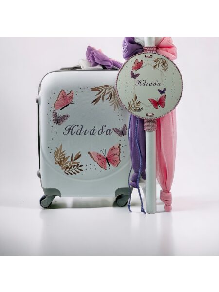 22002_Butterflies (Ολικό Βαπτιστικό Πακέτο Νονού / Νονάς)