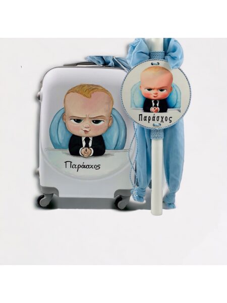 24021_Baby Boss (Ολικό Βαπτιστικό Πακέτο Νονού / Νονάς)