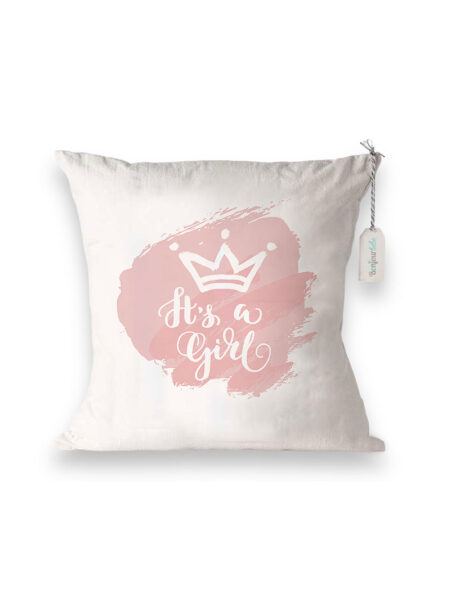 Στέμμα It's a Girl  (Διακοσμητικά Μαξιλάρια)
