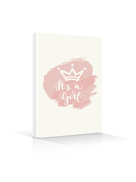 Στέμμα It's a Girl  (Θήκη Βιβλιαρίου)