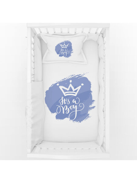 Στέμμα It's a Boy (Σετ Σεντόνια)