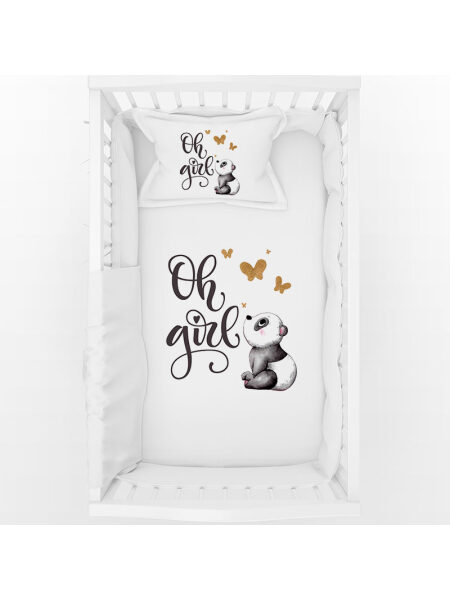 Panda Oh Girl!  (Σετ Σεντόνια)