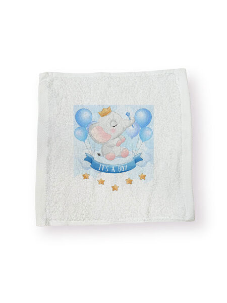 Ελεφαντάκι It΄s a Boy  (Λαβέτα Ώμου)