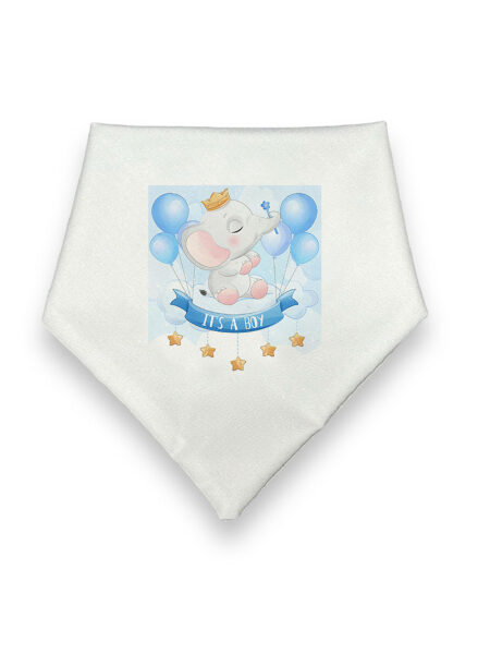 Ελεφαντάκι It΄s a Boy  (Σαλιάρα)