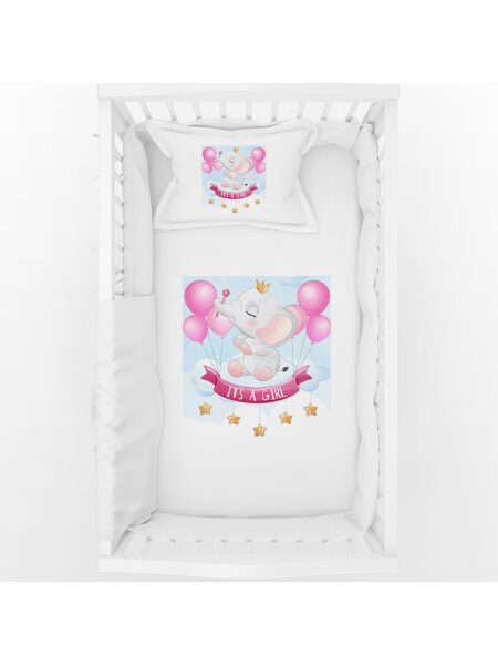 Ελεφαντάκι It΄s a Girl  (Σετ Σεντόνια)