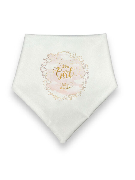 Girl Baby Shower (Σαλιάρα)