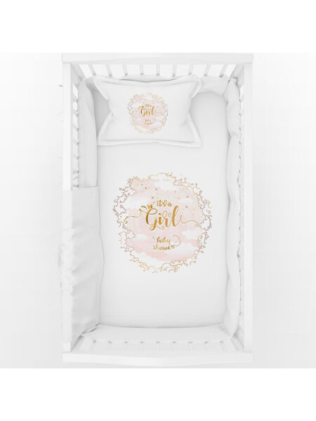 Girl Baby Shower (Σετ Σεντόνια)