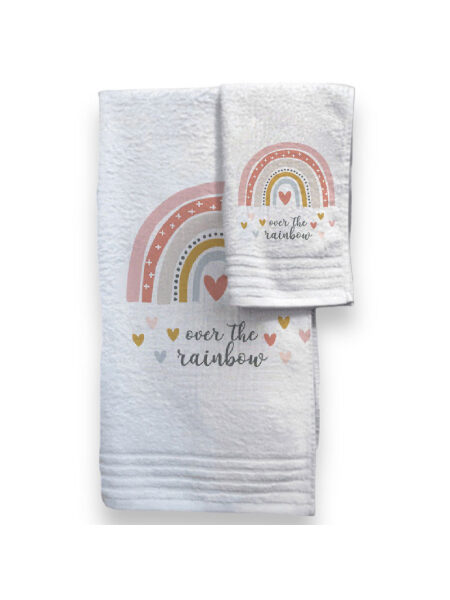 Ουράνιο Τόξο Over the Rainbow (Σετ Πετσέτες)