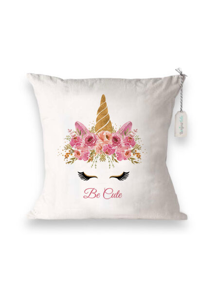 Unicorn in Flowers (Διακοσμητικά Μαξιλάρια)