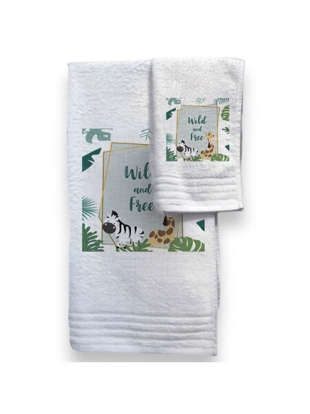 Jungle Wild and Free (Σετ Πετσέτες)