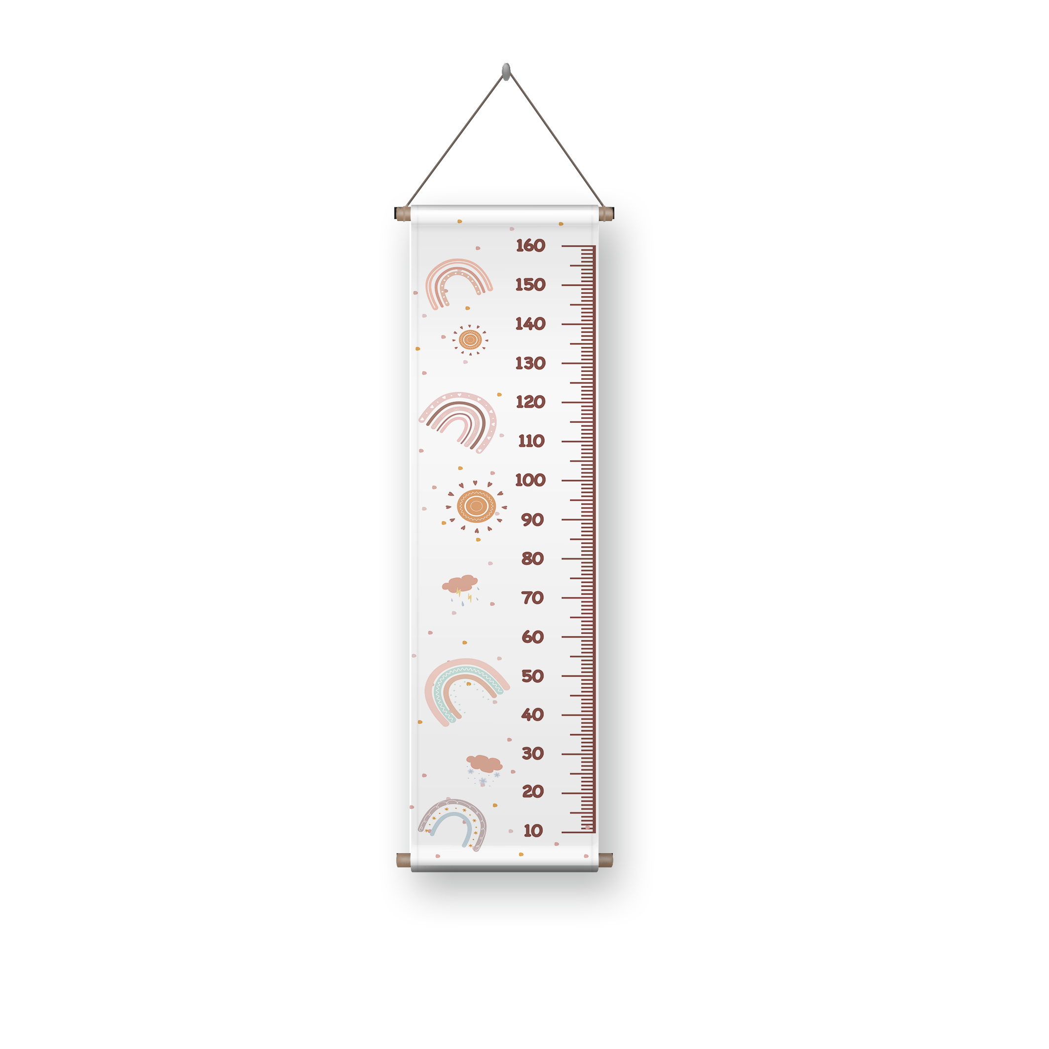 Αναστημόμετρο με Θέμα Rainbow