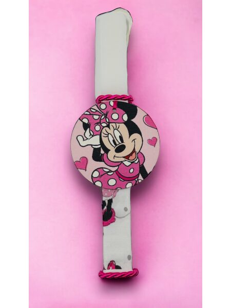 EASTER 24008 Πασχαλινή Λαμπάδα Bonjourbebe με Θέμα "Pink Mouse"