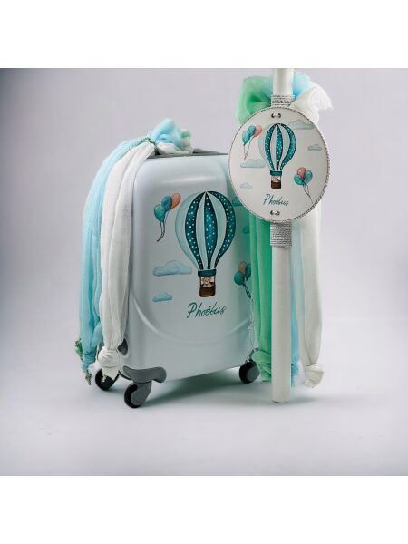 24028_Mint Air Ballon (Ολικό Βαπτιστικό Πακέτο Νονού / Νονάς)
